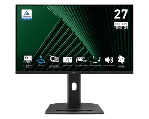 MSI PRO MP275PG 27" 1080p 100Hz IPS Monitor main image