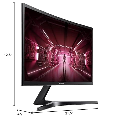 Samsung CRG5 24" 1080p 144Hz VA Curved Monitor image