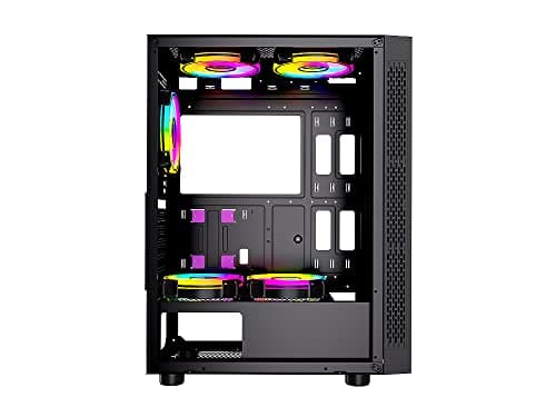 BGears b-Optillusion ATX Mid Tower Black Tempered Glass Side Panel image