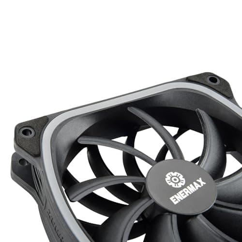 Enermax SquA 120mm Black RGB PWM 1-Pack 68.27 CFM image