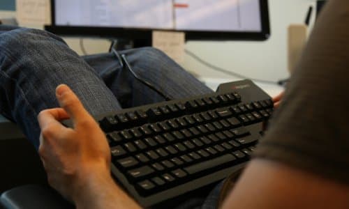 Das Keyboard Model S Professional Wired Standard Cherry MX Brown Mechanical Keyboard image