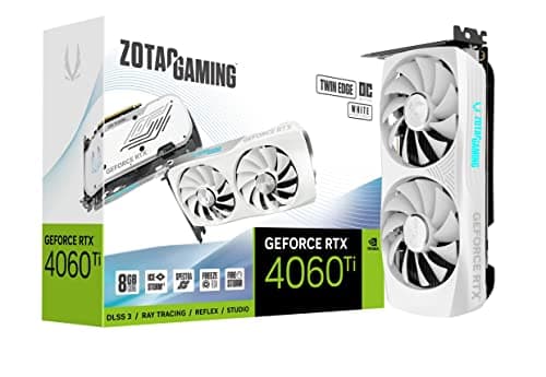 Zotac GAMING Twin Edge OC GeForce RTX 4060 Ti 8GB GDDR6 White image