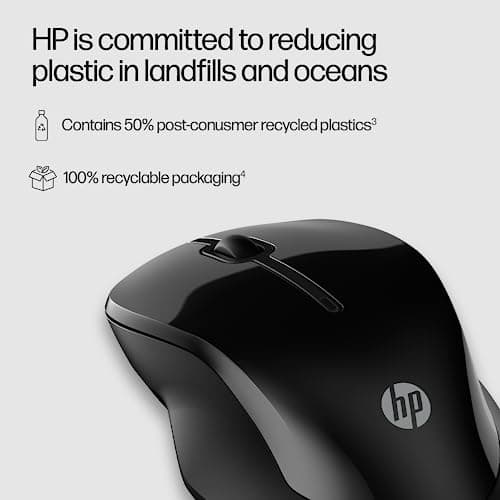 HP 250 Bluetooth/Wireless/Wired Optical Mouse image