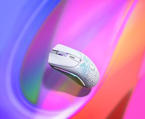 Glorious Model O 2 Wired/Wireless/Bluetooth Gaming Mouse- White image
