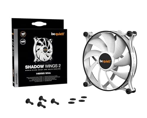be quiet! Shadow Wings 2 140mm White / Black 85 CFM PWM 1-Pack image