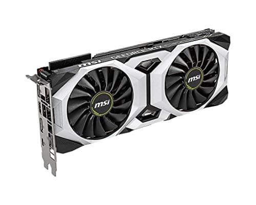 MSI GeForce RTX 2080 VENTUS 8GB GDDR6 Silver / Black image