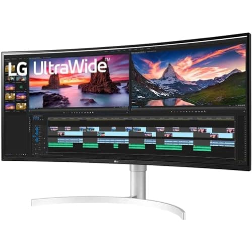 LG 38BN95C-W 38" 3840x1600 144Hz Nano IPS Curved Monitor image