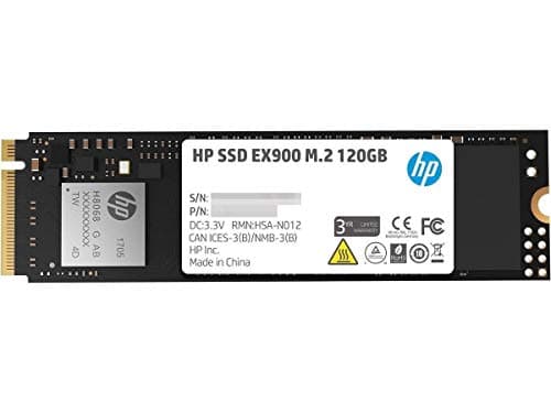 HP EX900 120GB SSD M.2-2280 PCIe 3.0 NVMe main image