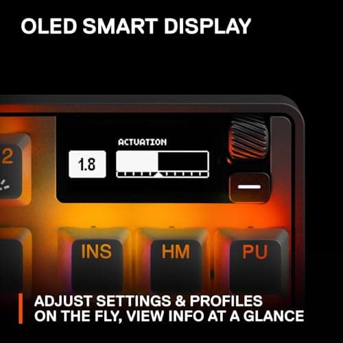 SteelSeries Apex Pro TKL (2023) RGB Wired/Bluetooth/Wireless Gaming Keyboard image