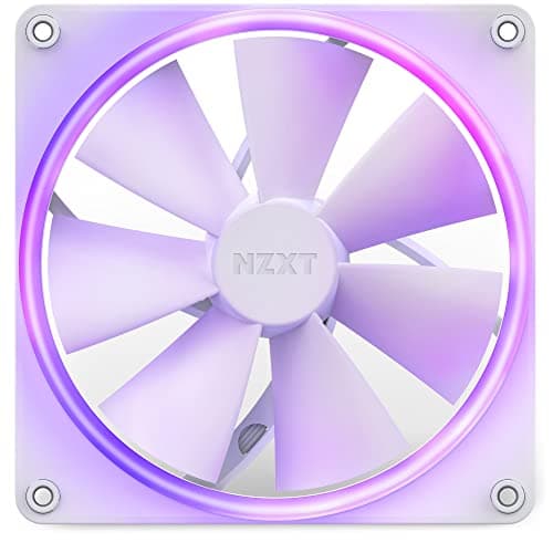 NZXT F140 140mm White PWM RGB 2-Pack image
