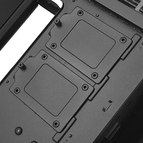 Silverstone ALTA F1 ATX Mid Tower Black Tempered Glass Side Panel, USB 3.2 Gen 2 Type-C, USB 3.2 Gen 1 Type-A image