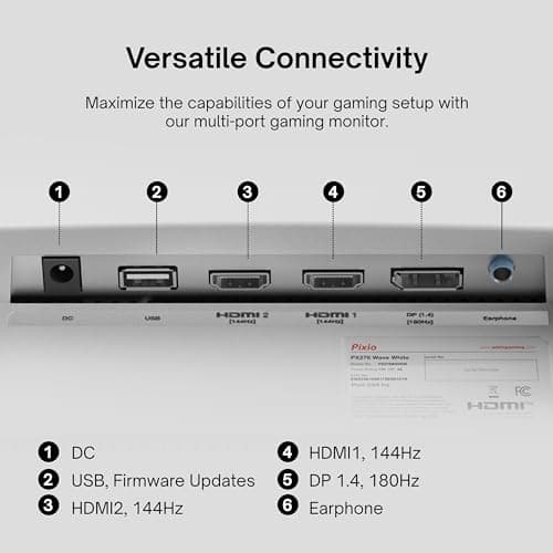 Pixio PX278 Wave 27" 1440p 180Hz IPS Monitor image