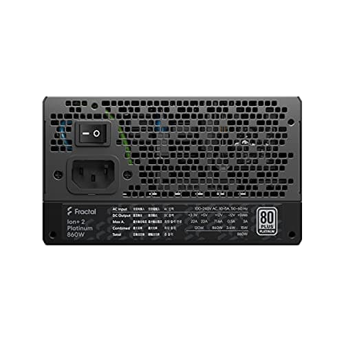 Fractal Design Ion+ 2 Platinum 860W Fully Modular 80+ Platinum Certified image