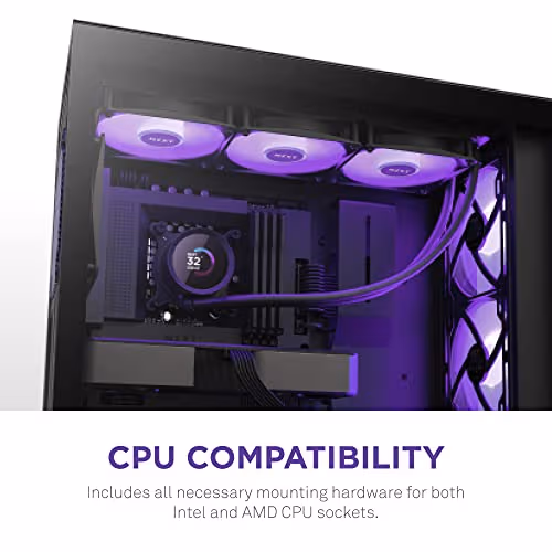 NZXT Kraken Water 360mm RGB Black image