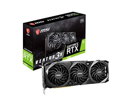MSI GeForce RTX 3090 VENTUS 3X 24G OC GeForce RTX 3090 24 GB image