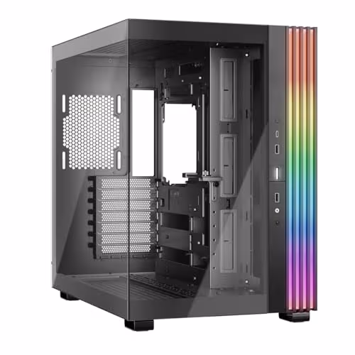 be quiet! Light Base 600 DX ATX Mid Tower Black with Tempered Glass Side Panel, USB 3.2 Gen 2 Type-C, USB 3.2 Gen 1 Type-A main image