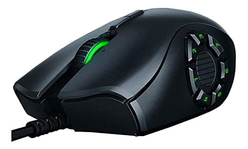Razer Naga Trinity Gaming Mouse: 16,000 DPI Optical Sensor - Chroma RGB Lighting - Interchangeable Side Plate w/ 2, 7, 12 Button Configurations - Mechanical Switches image