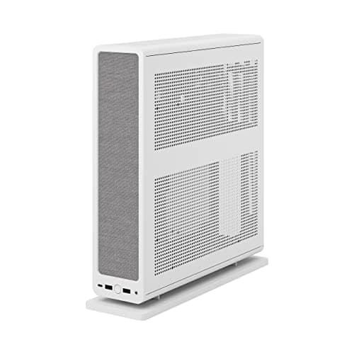 Fractal Design Ridge PCIe 4.0 Mini-ITX Tower White Mesh Side Panel, USB 3.2 Gen 2 Type-C, USB 3.2 Gen 1 Type-A image