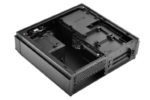 Silverstone ML07B HTPC Black with USB 3.2 Gen 1 Type-A image