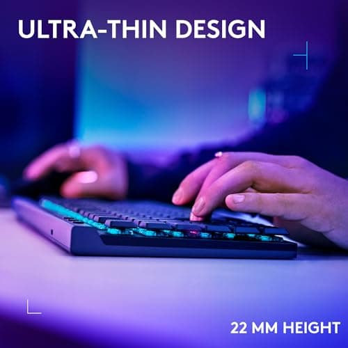 Logitech G515 LIGHTSPEED RGB Wireless/Bluetooth/Wired GL Linear V2 Gaming Keyboard image