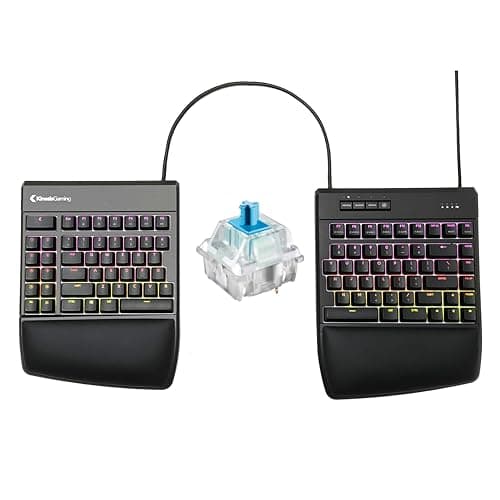 Kinesis Gaming Freestyle Edge RGB Ergonomic Split Gaming Keyboard main image