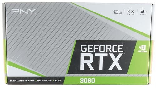 PNY VERTO GeForce RTX 3060 12GB GDDR6 Black image