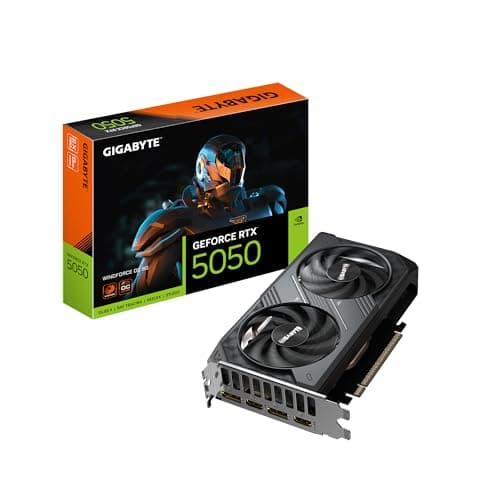 Gigabyte WINDFORCE OC GeForce RTX 5050 8GB GDDR6 Black main image