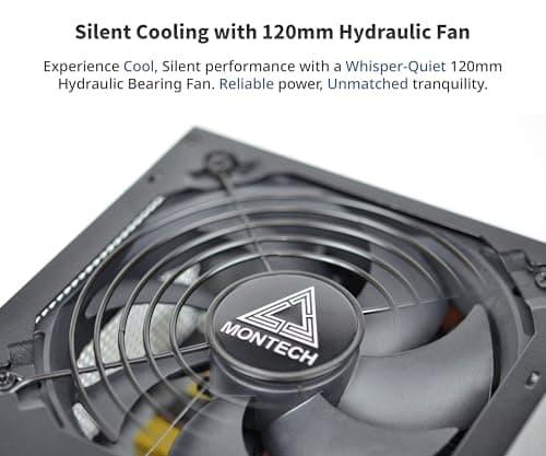 Montech APX Black 550W Non-Modular 80+ Certified image