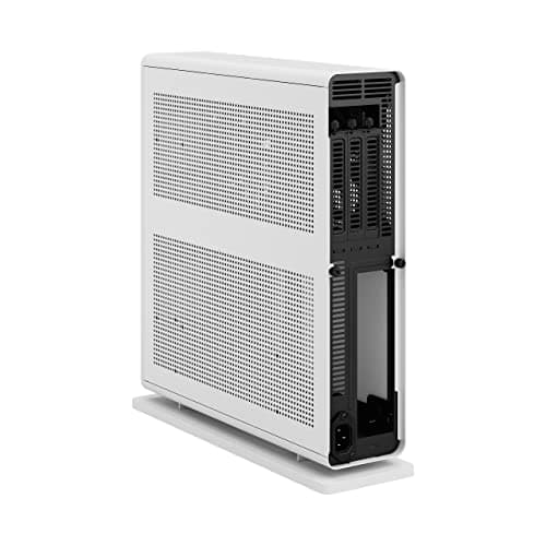 Fractal Design Ridge PCIe 4.0 Mini-ITX Tower White Mesh Side Panel, USB 3.2 Gen 2 Type-C, USB 3.2 Gen 1 Type-A image