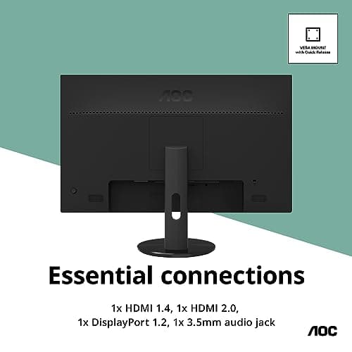 AOC U2790VQ 27" 4K 60Hz IPS Monitor image