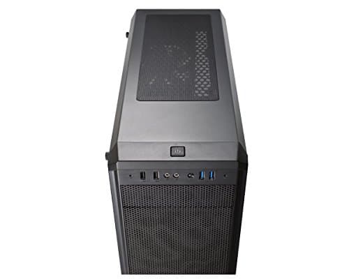 Cougar MX330-G ATX Mid Tower Black with Tempered Glass Side Panel and USB 3.2 Gen 1 Type-A / USB 2.0 Type-A image