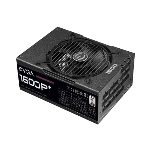 EVGA SuperNOVA 1600 P+ Black 1600W Fully Modular 80+ Platinum Certified ATX image
