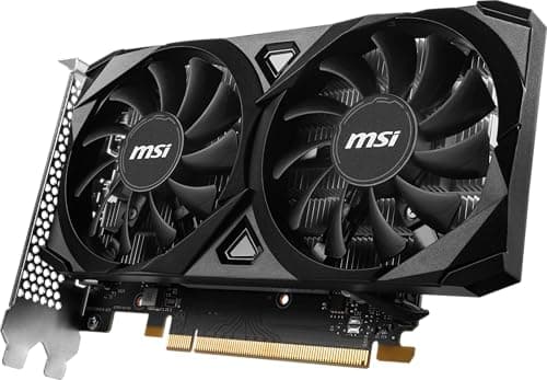 MSI VENTUS 2X E OC GeForce RTX 3050 6GB GDDR6 Black image