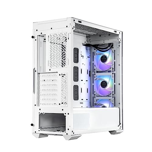 Cooler Master MasterBox TD500 Mesh V2 ATX Mid Tower White Tempered Glass Side Panel image