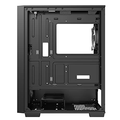 CiT Blade ATX Mid Tower Black Tempered Glass Side Panel ARGB image