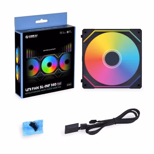 Lian Li 140mm UNI FAN SL-INFINITY Case Fan (Black) image