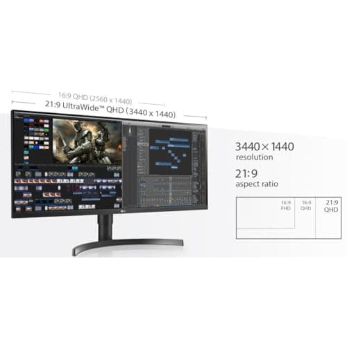LG 34WN750-B 34" 3440x1440 75Hz IPS Monitor image