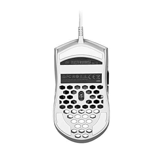 Cooler Master MM710 Matte White Wired Optical Gaming Mouse image