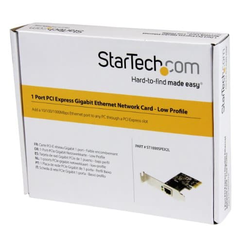 StarTech ST1000SPEX2L Gigabit Ethernet PCIe x1 image