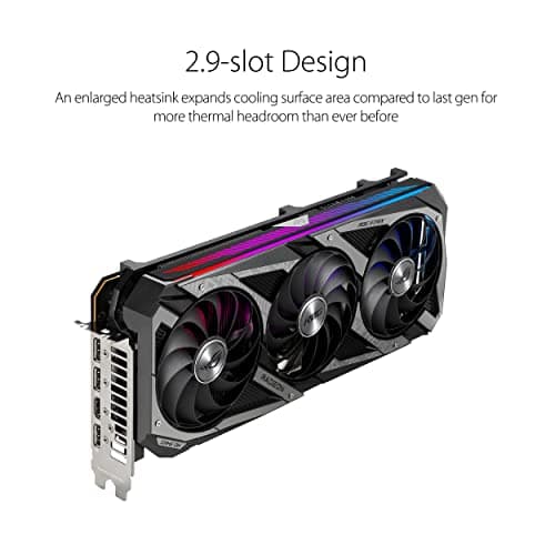 Asus Radeon RX 6750 XT ROG STRIX GAMING OC 12GB GDDR6 Black / Gray image