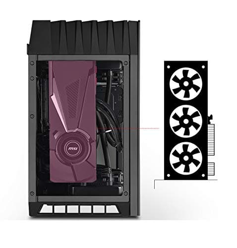 Silverstone Lucid LD03 Mini-ITX Tower Tinted Tempered Glass Side Panel image