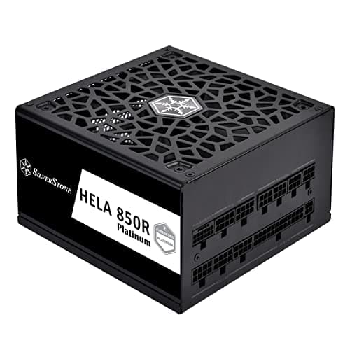 Silverstone HELA 850R Black / Silver 850W Fully Modular 80+ Platinum Certified image