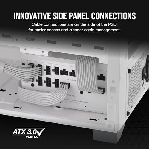 Corsair RM1000x SHIFT Side Interface ATX 1000W Fully Modular 80+ Gold Certified image