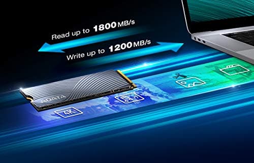 ADATA Swordfish 1TB SSD M.2-2280 PCIe 3.0 X4 NVMe image