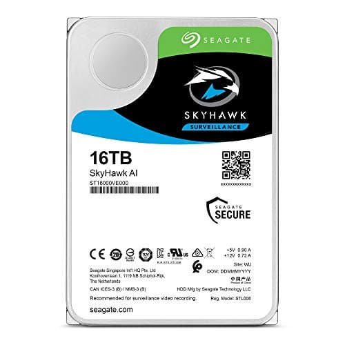Seagate SkyHawk AI 16TB HDD 3.5" SATA image