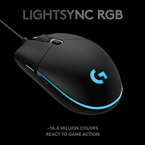 Logitech G PRO Hero Wired Optical Gaming Mouse image