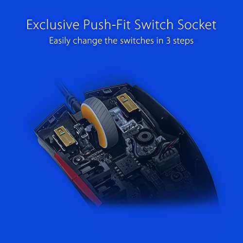 Asus ROG Strix Impact II GUNDAM Edition Wired Optical Gaming Mouse image