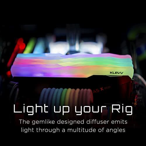 Klevv CRAS X RGB Black DDR4-3200 CL16 16GB (2x8GB) image