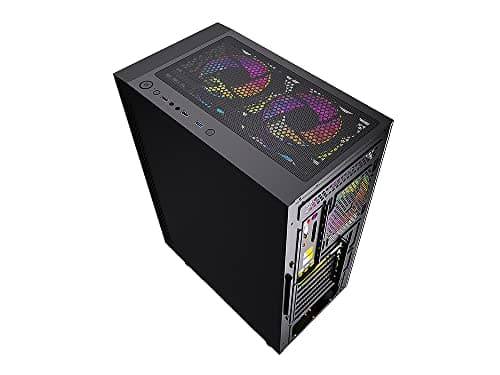 BGears b-Optillusion ATX Mid Tower Black Tempered Glass Side Panel image