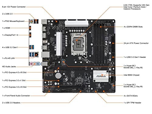 ASRock B660 Pro RS LGA1700 DDR4 ATX image